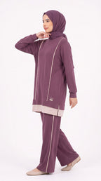 BLUDAYS ELBİSE 26164 — BORDO